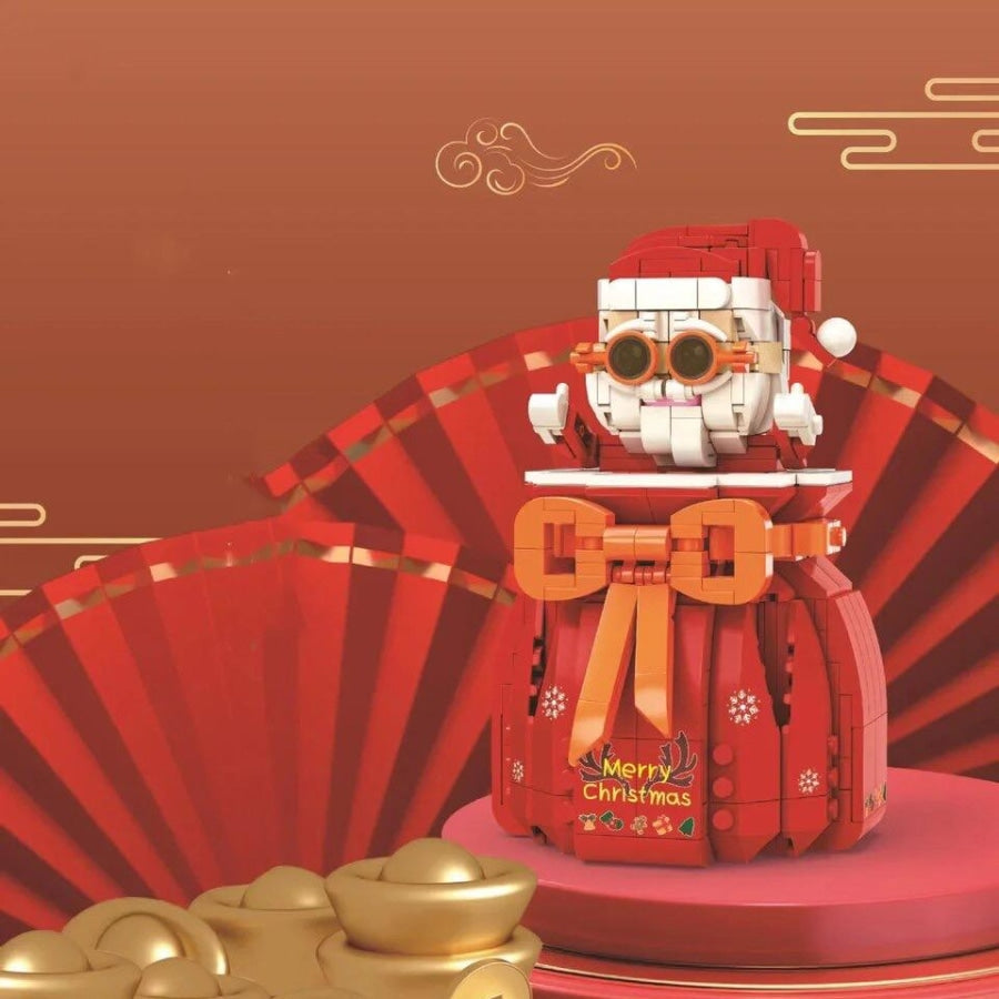 Santa Claus in a bag | Building blocks