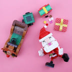 Santa Claus on Car | Building Blocks