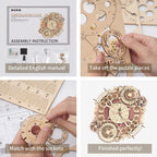 Classic Clock | Wooden Construction Kits