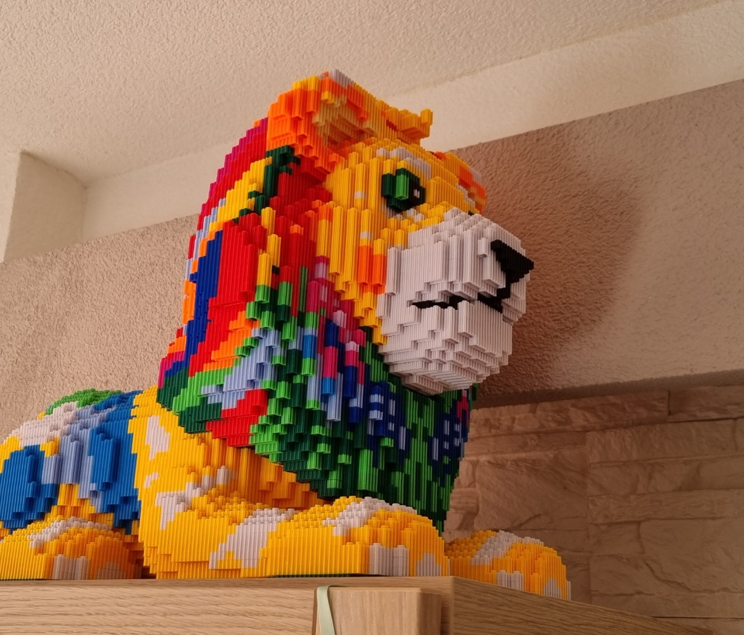 Sleeping Lion | Building Blocks