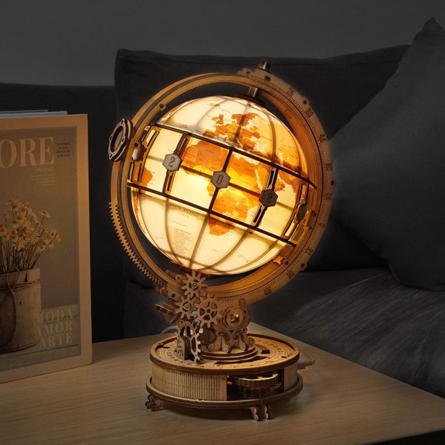 Glowing Globe | Wooden Construction Kits