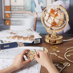 Glowing Globe | Wooden Construction Kits