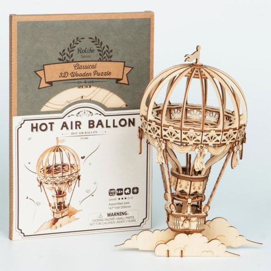 Hot Air Balloon | Wooden Building Kits