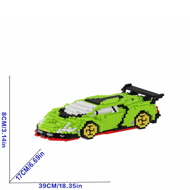 Green Car | Building Blocks