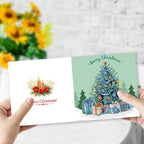 Christmas Tree Christmas Cards | 8 pieces | Diamond Painting