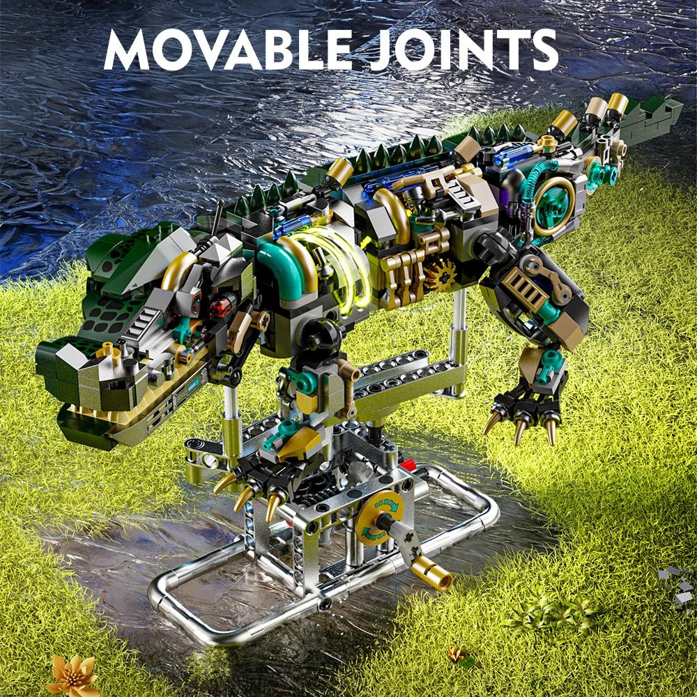 Moving Crocodile | Building Blocks