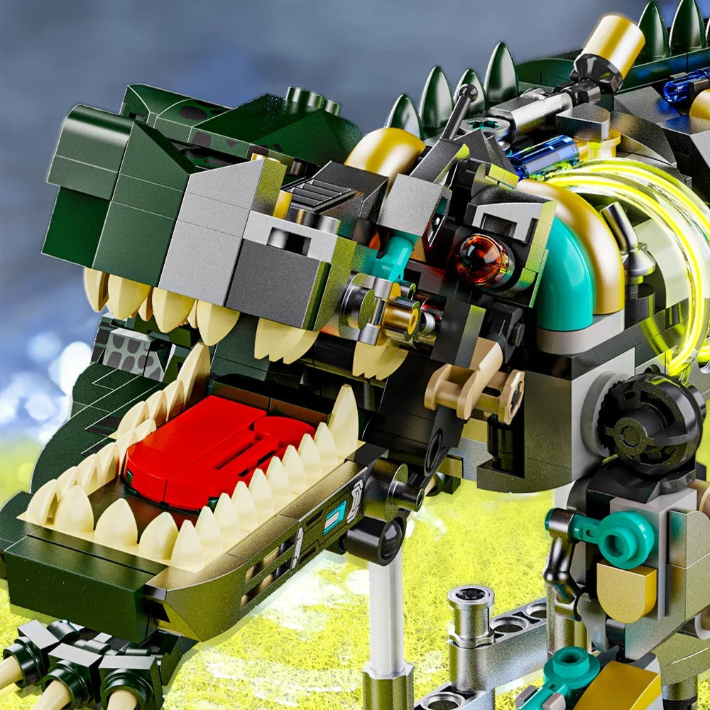 Moving Crocodile | Building Blocks