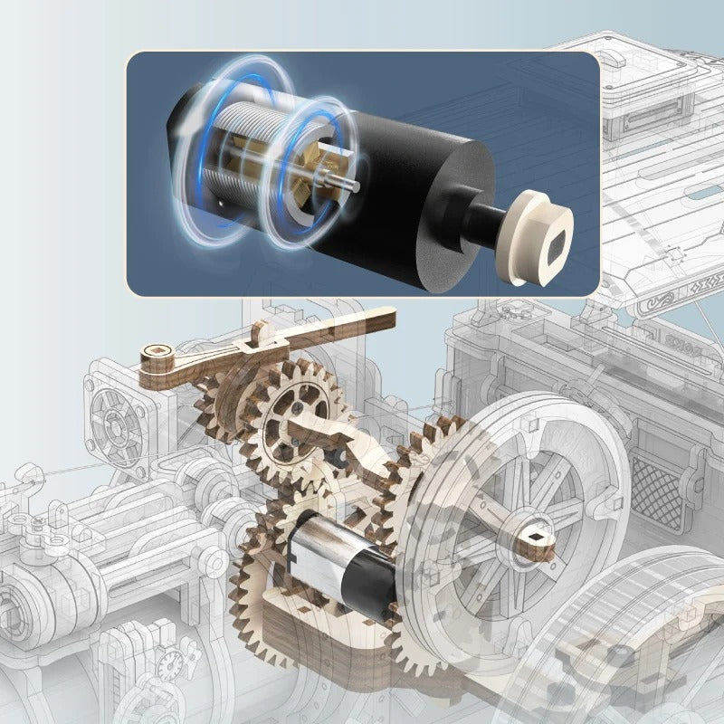 Tractor Locomotive | Wooden Construction Kits