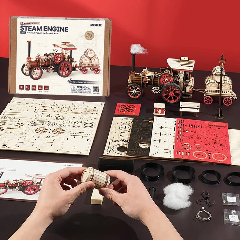 Tractor Locomotive | Wooden Construction Kits