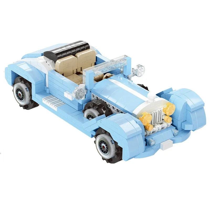 Colored Retro Car | Building Blocks