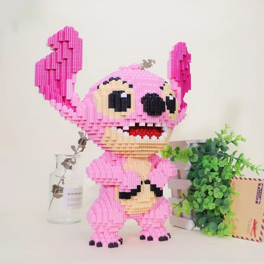 Mega pink creature | Building blocks