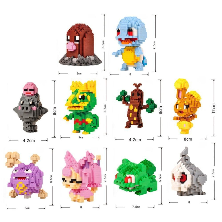 Mini Fictional Creatures | Order 3 with 25% extra discount! | Building Blocks