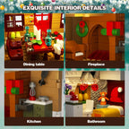 New Year Gingerbread House | Building Blocks