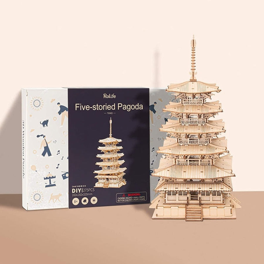 Pagoda Tower | Wooden Building Kits