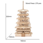 Pagoda Tower | Wooden Building Kits