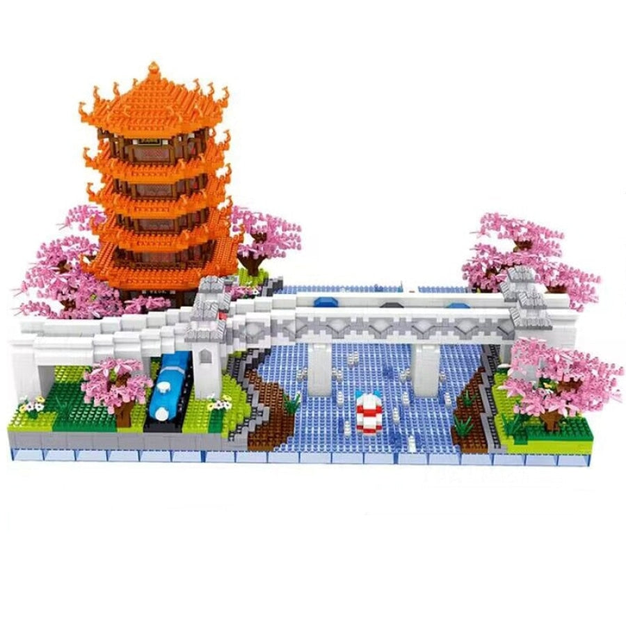 Pagoda Tower in Park | Building Blocks