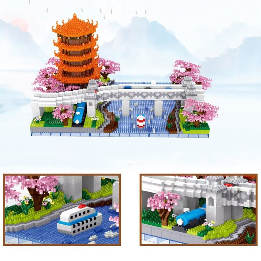 Pagoda Tower in Park | Building Blocks