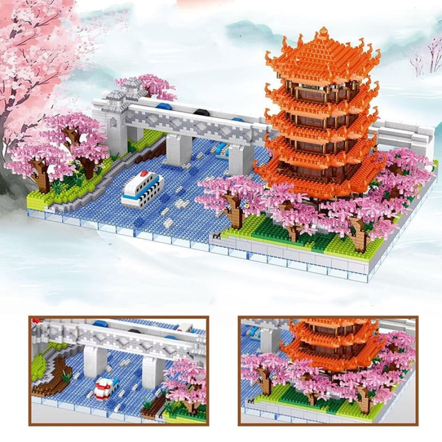 Pagoda Tower in Park | Building Blocks