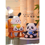 Panda on chair | Building blocks