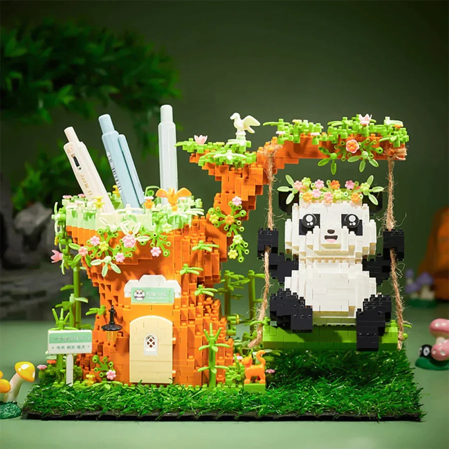 Panda Pen Holder | Building Blocks