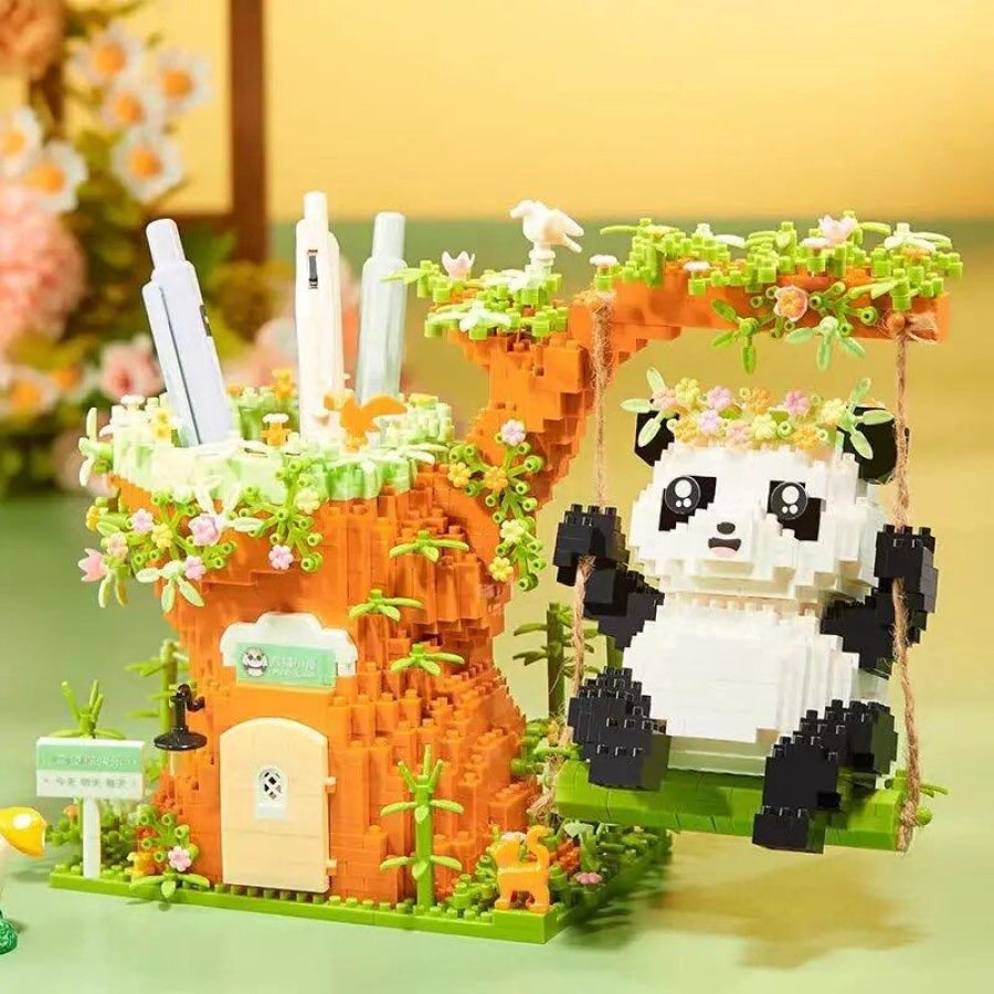 Panda Pen Holder | Building Blocks