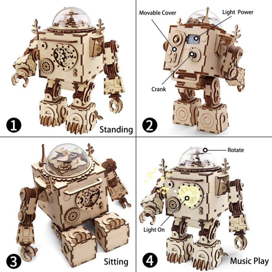 Robot | Wooden Construction Sets