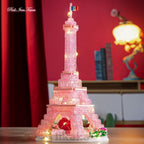 Pink Eiffel Tower | Building Blocks