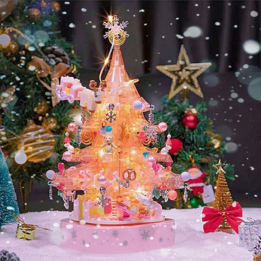 Pink Christmas Tree | Building Blocks