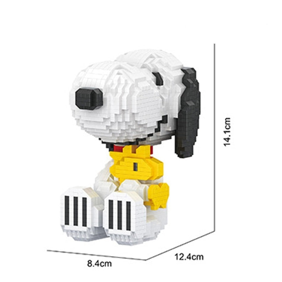 Cute Fictional Beagle | Building Blocks
