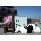 Sleeping Fictional Beagle | Building Blocks