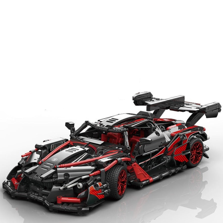 Tough Black Car | Building Blocks