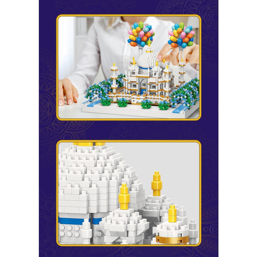 Taj Mahal with Balloons | Building Blocks