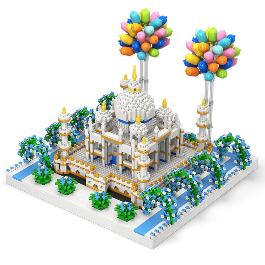 Taj Mahal with Balloons | Building Blocks