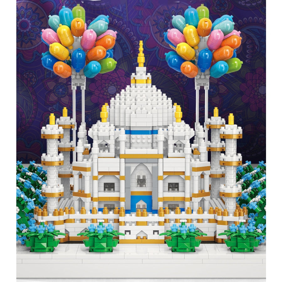 Taj Mahal with Balloons | Building Blocks