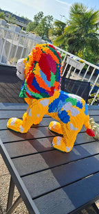 Stylish Lion | Building Blocks