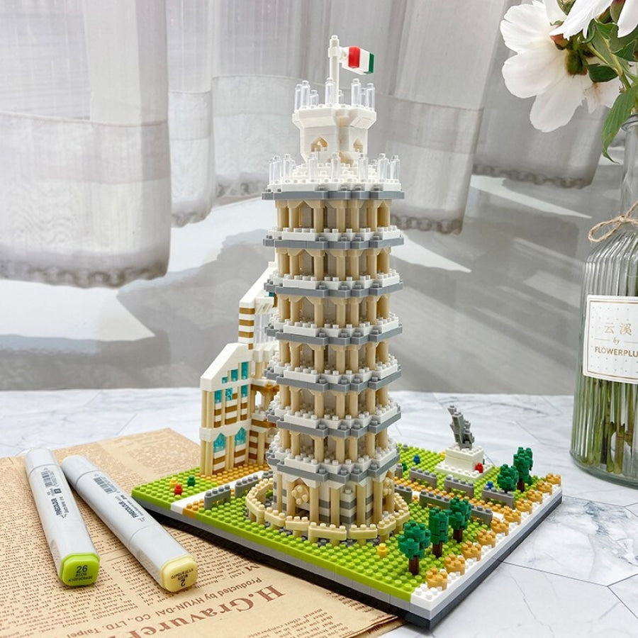 Leaning Tower of Pisa + Building | Construction Blocks