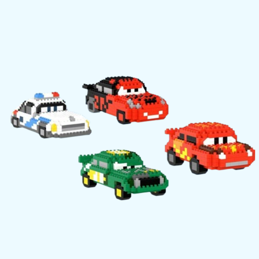 Mini racing cars | Building blocks