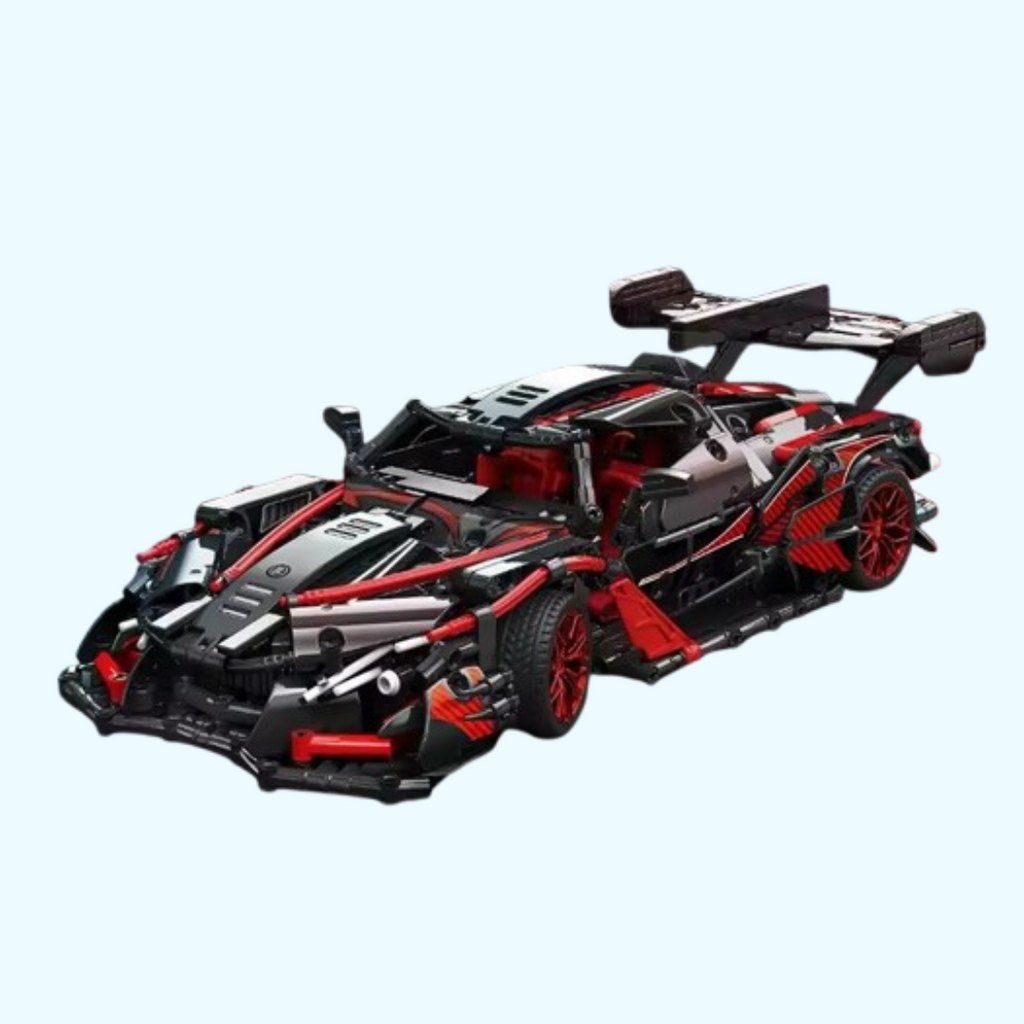 Tough Black Car | Building Blocks