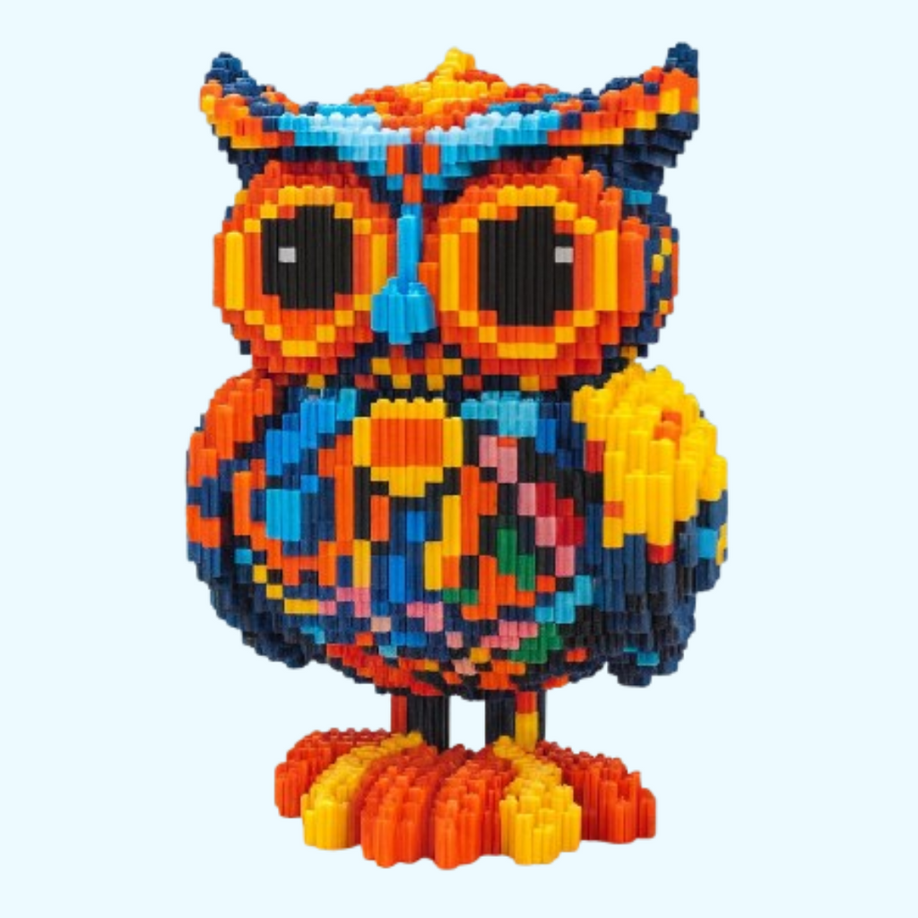 Colorful Owl | Building Blocks
