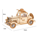 Vintage Auto | Wooden Construction Kits